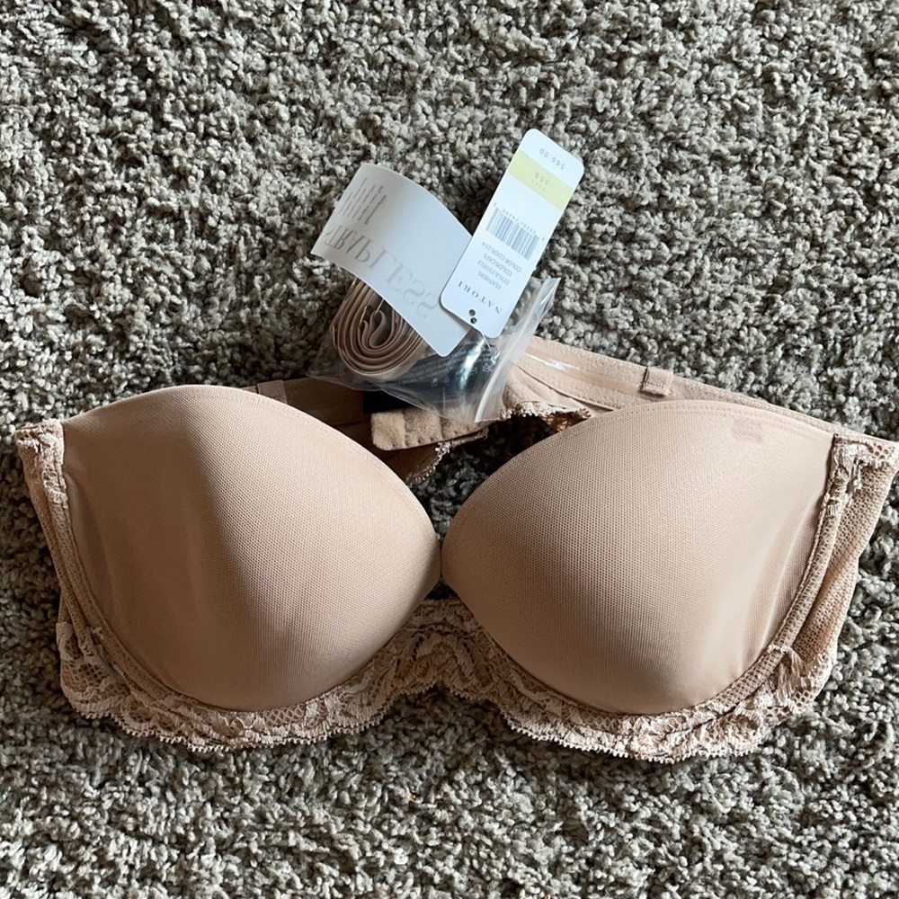 BNWT Natori plunge strapless bra size 36B